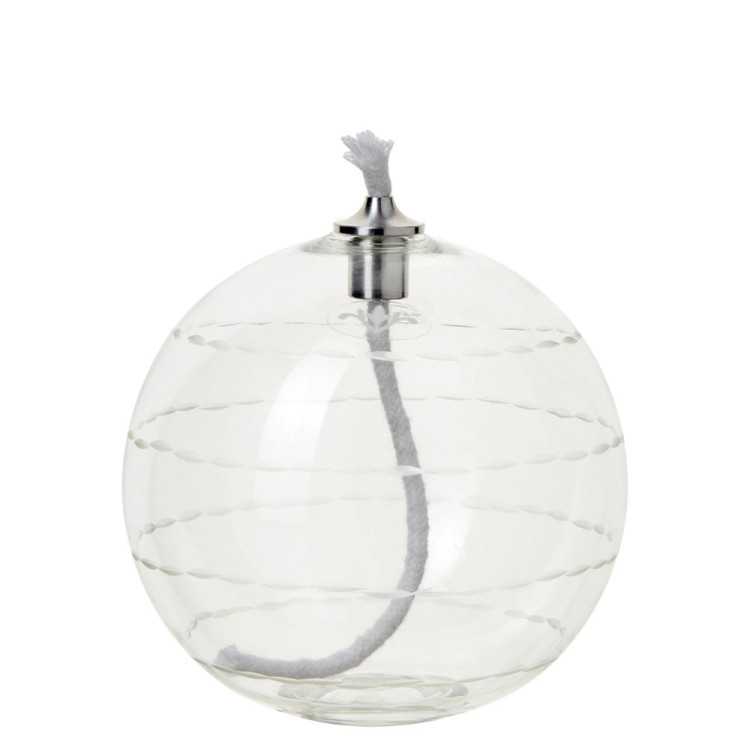 OIL LAMP KLING M Ø10xH10 CM CLEAR
