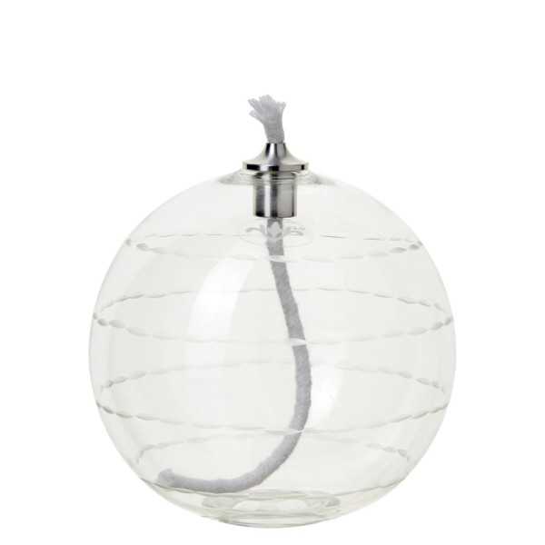 OIL LAMP KLING M Ø10xH10 CM CLEAR