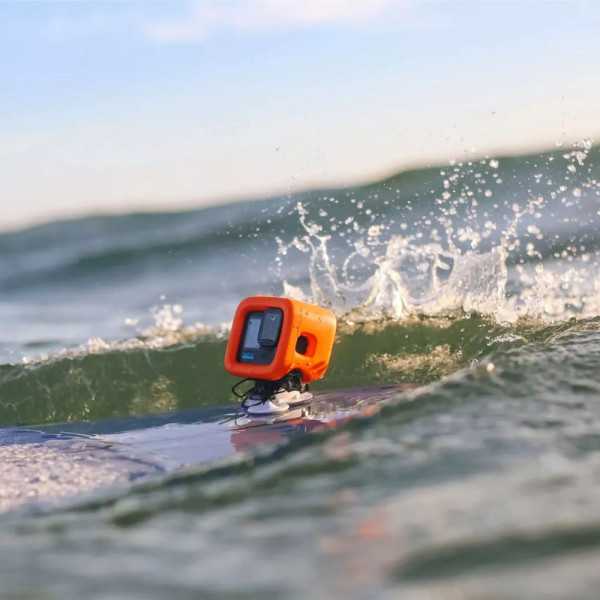 CAIXA À PROVA DE CHOQUE PARA HERO10/HERO9 LARANJA