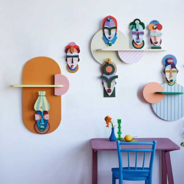 MASQUE 3D DE DECORATION CALI