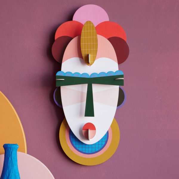 MASQUE 3D DE DECORATION CALI