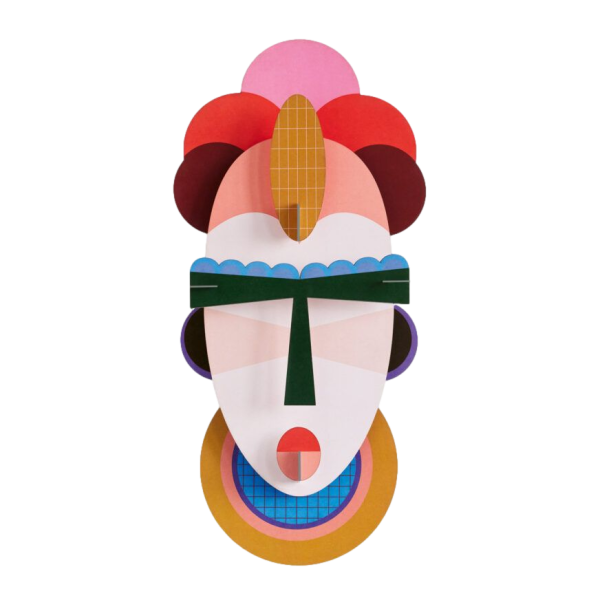 MASQUE 3D DE DECORATION CALI