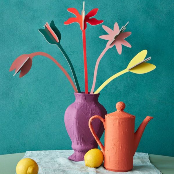 BOUQUET OF 3D CARDBOARD FLOWER BLOOMING ABUNDANCE