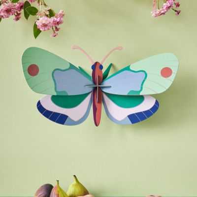 DECORATION MURALE PAPILLON 3D MINT FOREST BUTTERFLY 2