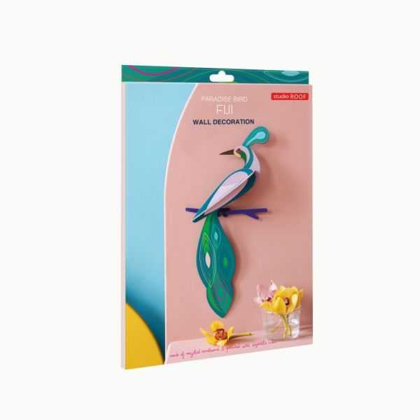 PARADISE BIRD FIJI 3D WALL DECORATION