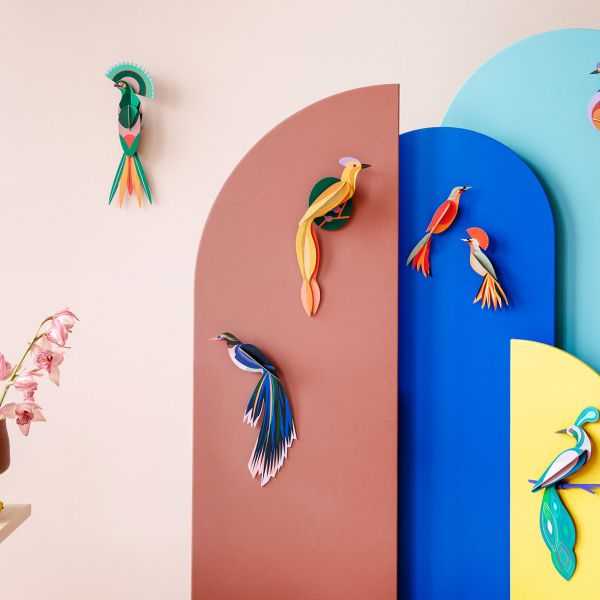 PARADISE BIRD FIJI 3D WALL DECORATION