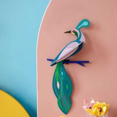 DECORATION MURALE 3D PARADISE BIRD FIJI 2