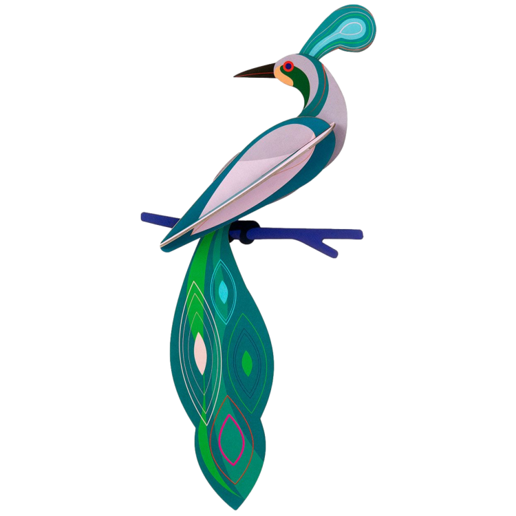 PARADISE BIRD FIJI 3D WALL DECORATION