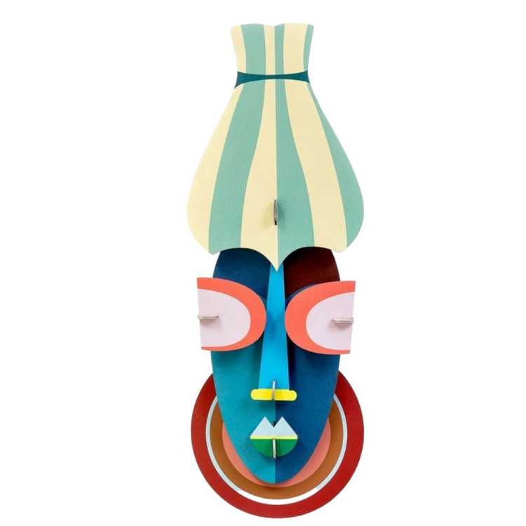MASQUE 3D DE DECORATION MURALE MANHATTAN