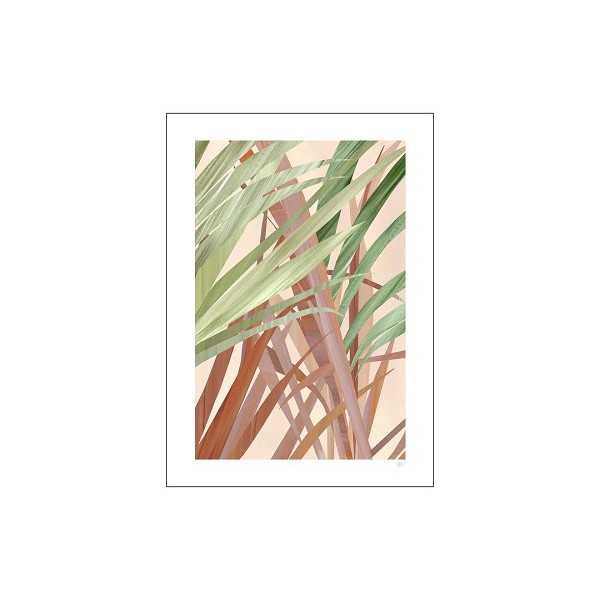 POSTER VIOLETS PRINT HOUSE ABSTRACT...