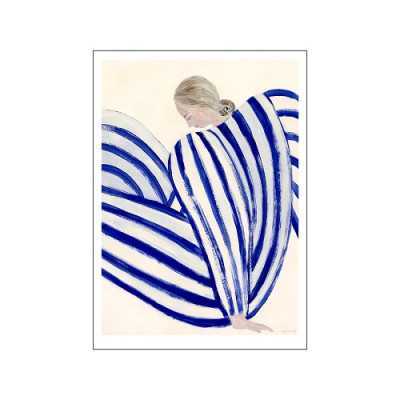 POSTER BLUE STRIPE AT...