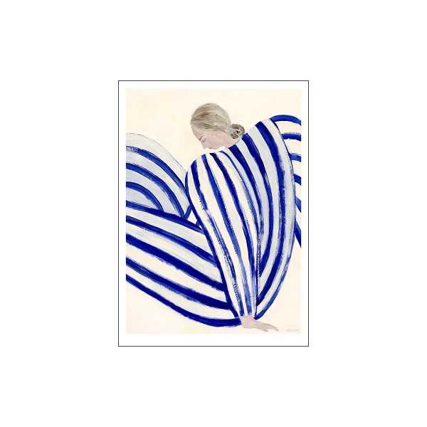 POSTER BLUE STRIPE AT CONCORDE 100 X...