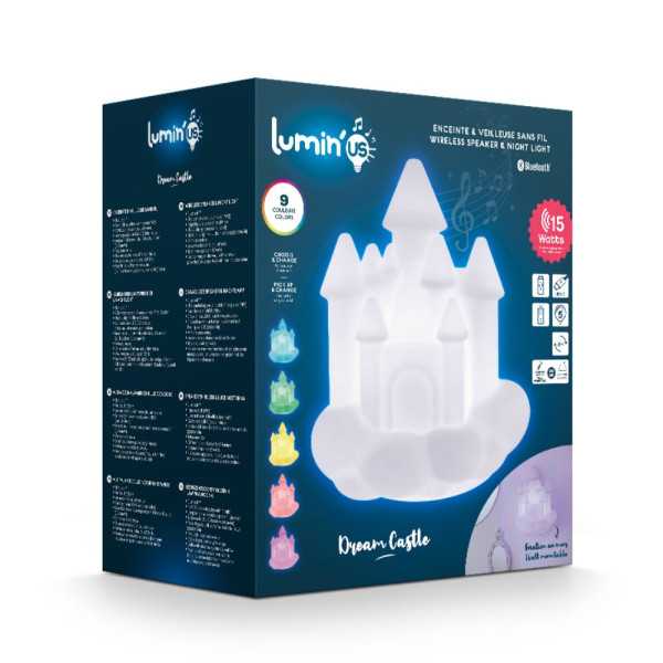 ALTO-FALANTE DE LUZ BLUETOOTH CHATEAU