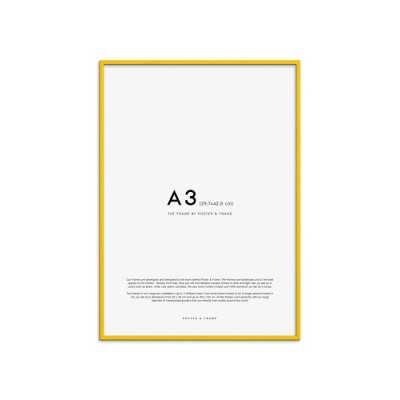 CADRE 50 X 70 CM BOIS JAUNE