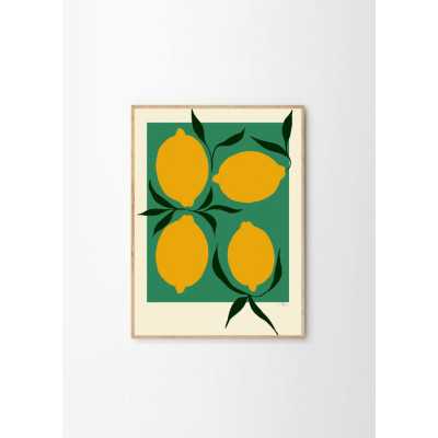 POSTER LIMÃO VERDE 50 X 70 CM
