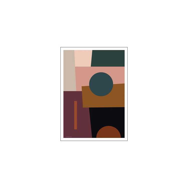 POSTER LE COLLAGE NO 2 50 X 70 CM RUNE ELMEGAARD
