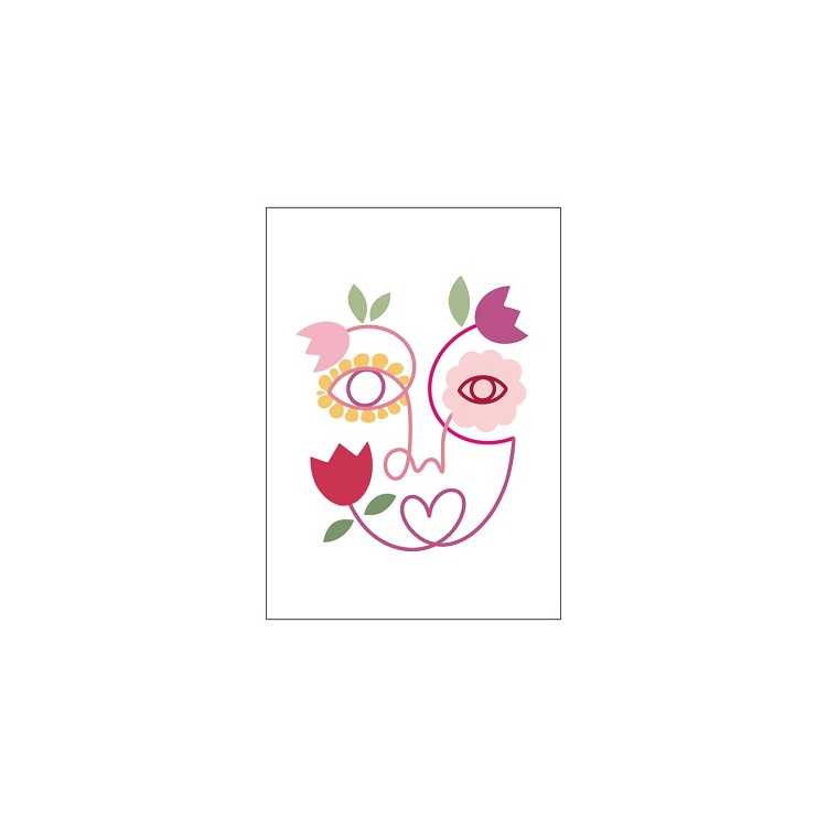 POSTER BLOOM 2 50 X 70 CM SHATHA AL DAFAI