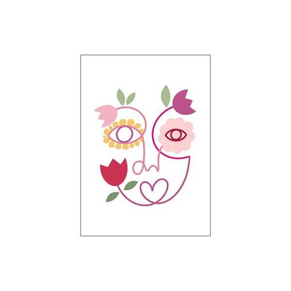 POSTER BLOOM 2 50 X 70 CM SHATHA AL...