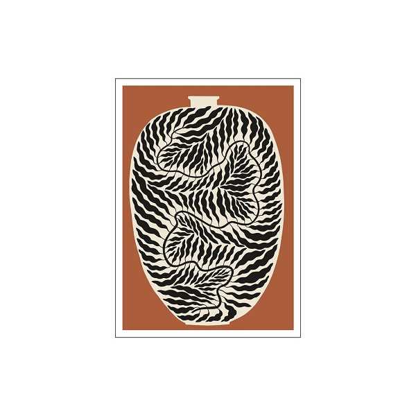 POSTER URN TERRACOTTA 50 X 70 CM...