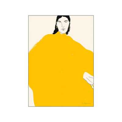 YELLOW DRESS POSTER 70 X...