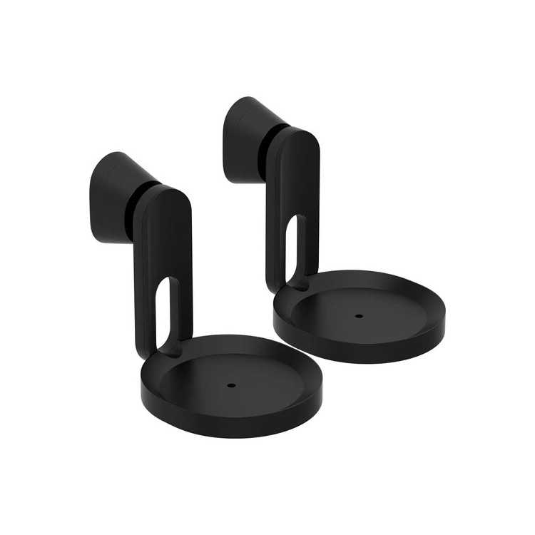 SUPPORTS MURAUX POUR ENCEINTES ERA 100 NOIR (x2)