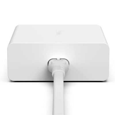 CHARGEUR GAN 4 PORTS PRO 108W (2 x USB, 2 x USB-C) BLANC