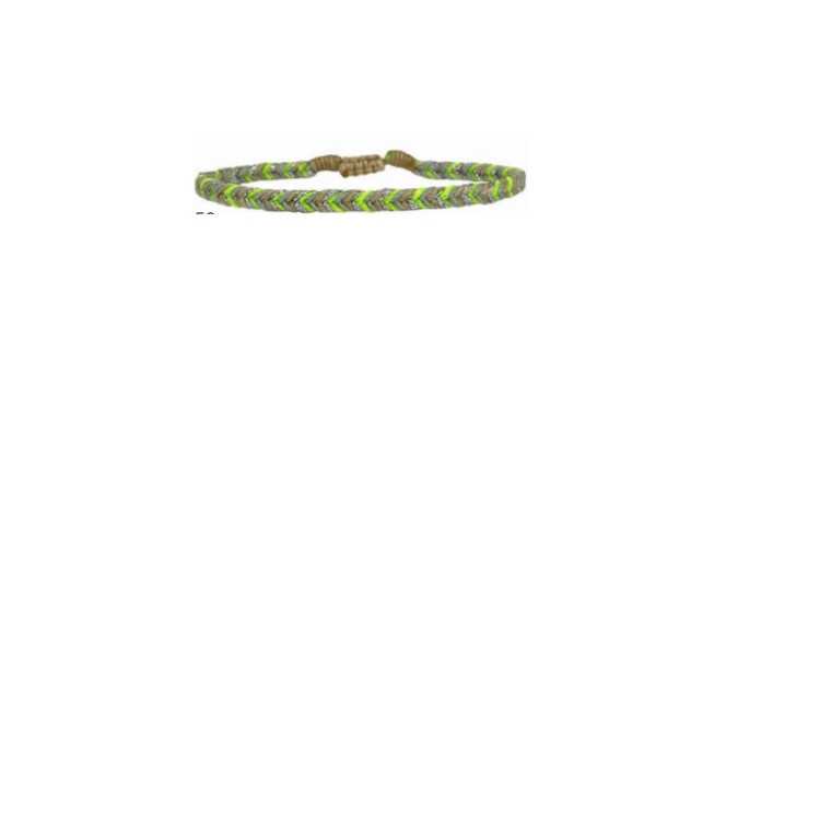 BRACELET TRENZA 03 FILS METALLIQUES