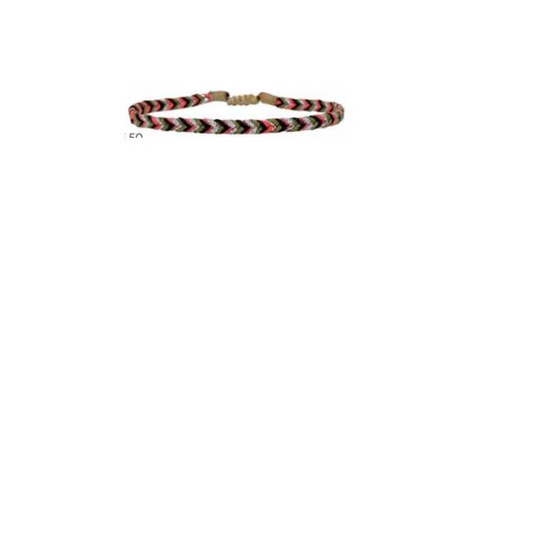 BRACELET TRENZA 06 FILS METALLIQUES