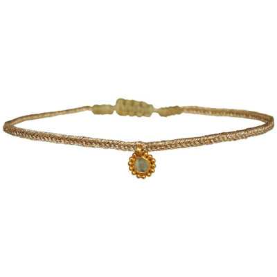 BRACELET DIAMANT TRANCHE SUSPENDU SERTISSAGE VERMEIL