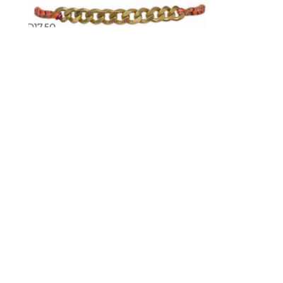 BRACELET CURVE EPAISSEUR 4.5 MM OR VERMEIL ET ROSE