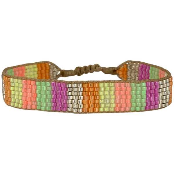BRACELET SANDY 02 PERLES DE VERRE JAPONAISES