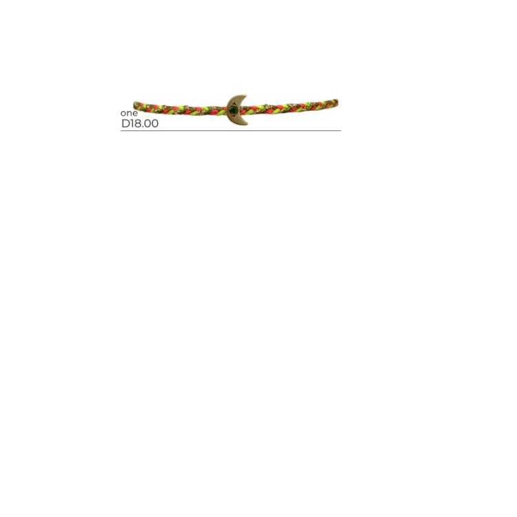 MOON GOLD VERMEIL AND GREEN ONYX BRACELET