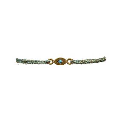 EYE CHARM BRAID BRACELET...