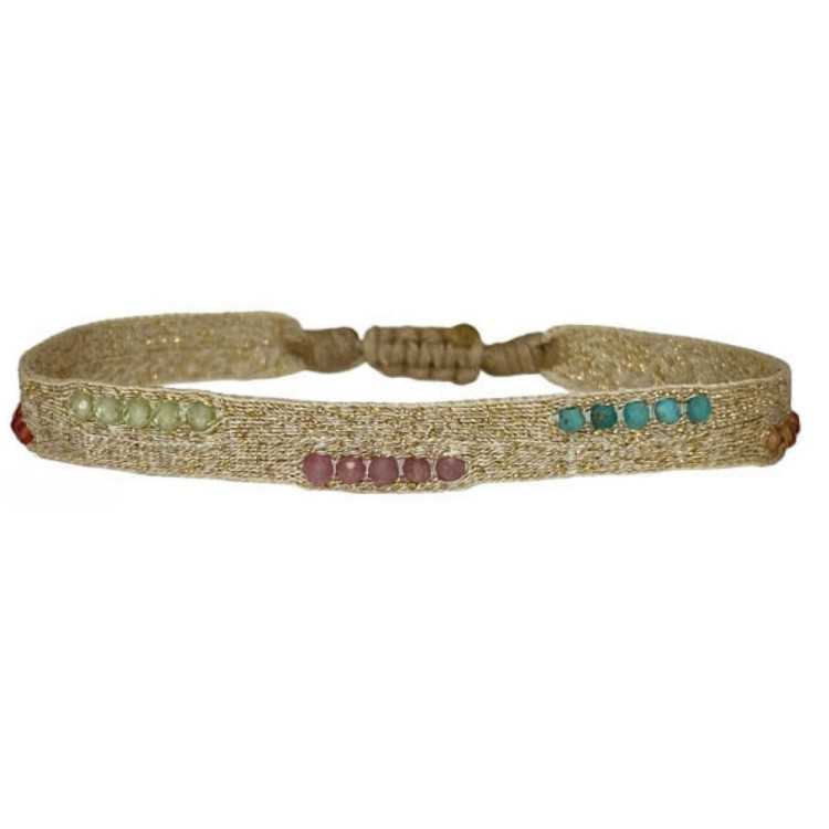 BRACELET IRIS PIERRES SEMI-PRECIEUSEs