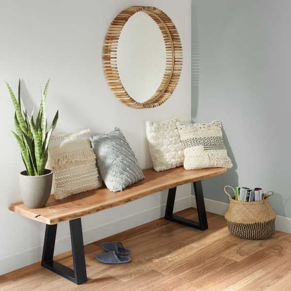 BANC ALAIA  180 CM BOIS D'ACACIA ET...