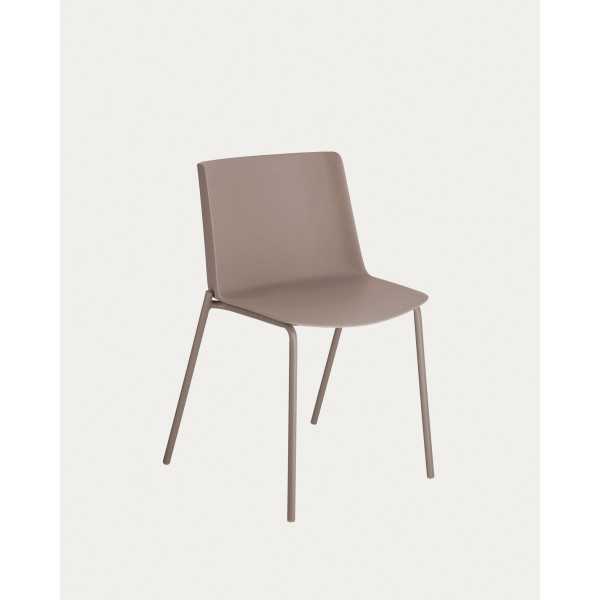 BROWN HANNIA CHAIR