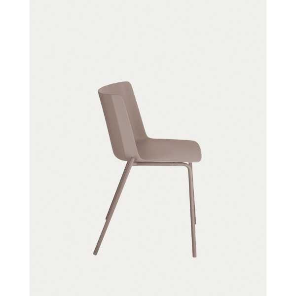 BROWN HANNIA CHAIR