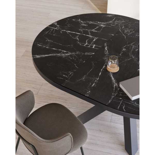 VASHTI EXTENDABLE ROUND TABLE Ø 120...