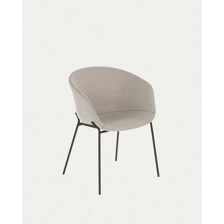 YVETTE LIGHT GRAY CHAIR
