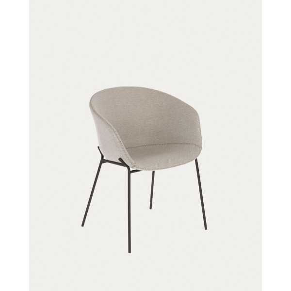 YVETTE LIGHT GRAY CHAIR