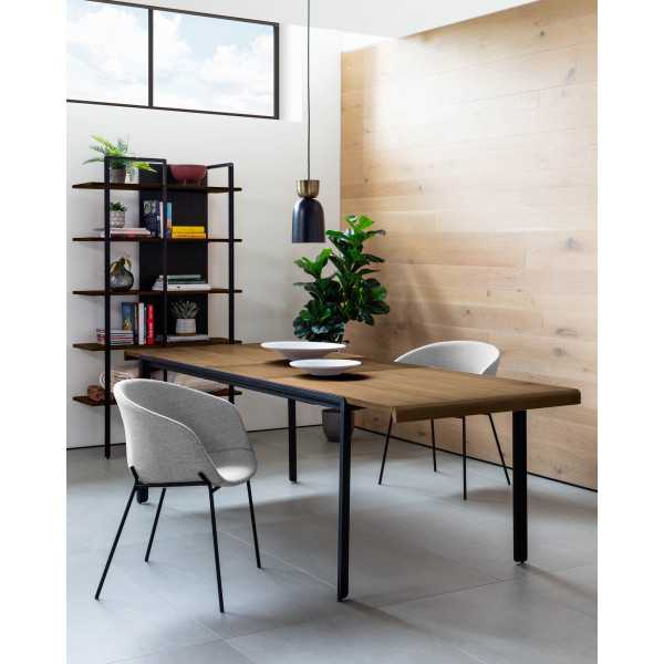YVETTE LIGHT GRAY CHAIR