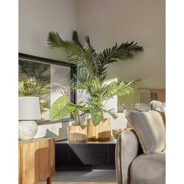 PLANTA ARTIFICIAL ALOCASIA ODORA COM...
