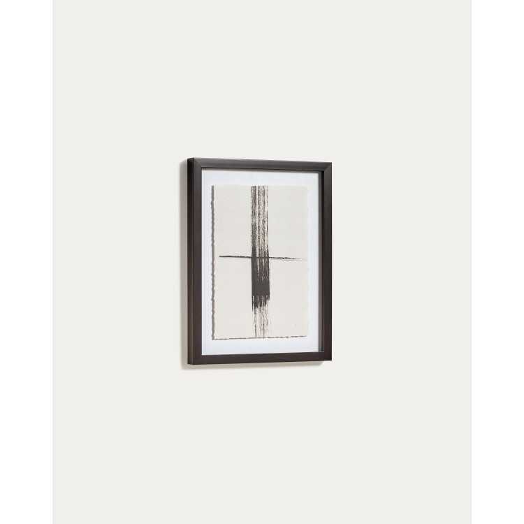 HORI WHITE BOARD BLACK HORIZONTAL LINE 30 X 40 CM