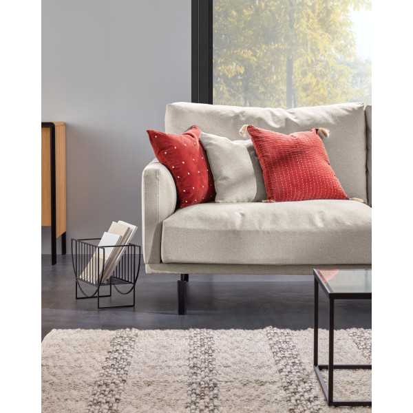 PORTE-REVUES AUBREY FER NOIR