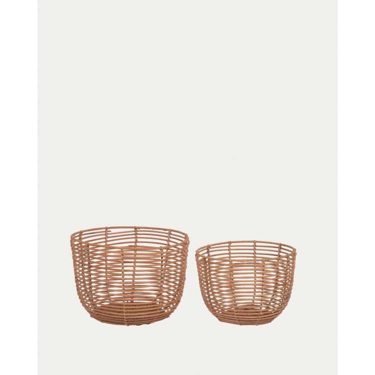 DALINA SET OF 2 NDS ERS 100% RATTAN