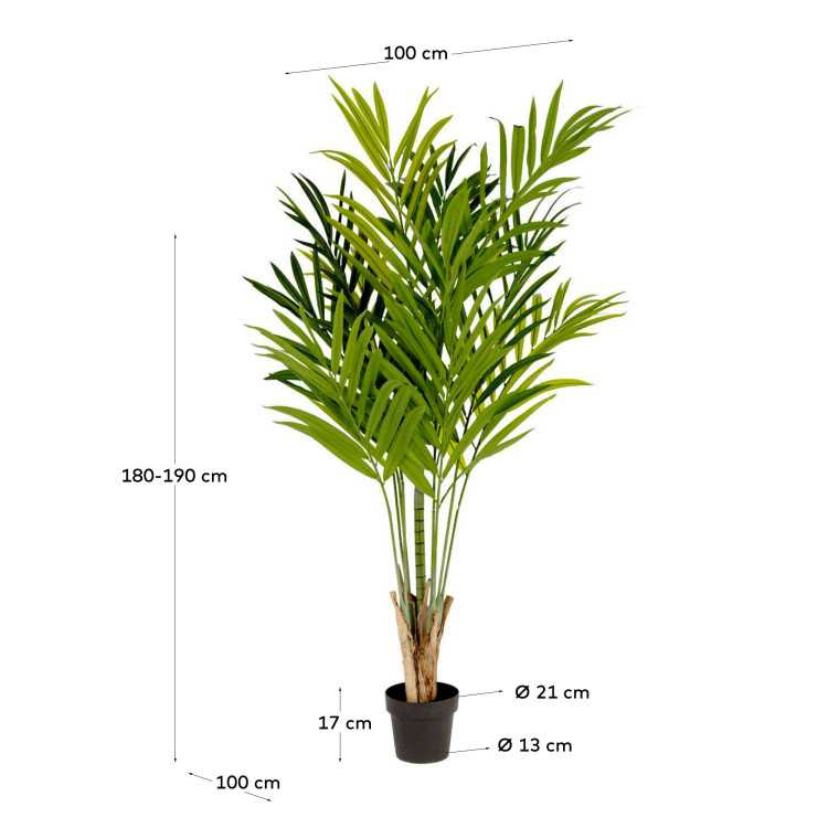 PLANTA ARTIFICIAL PALMERA 170 CM EM BAMBU