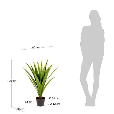 YUCCA ARTIFICIELLE ZELENA 2