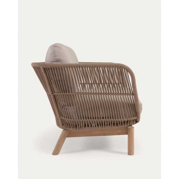 CATALINA ARMCHAIR IN BEIGE ROPE AND...