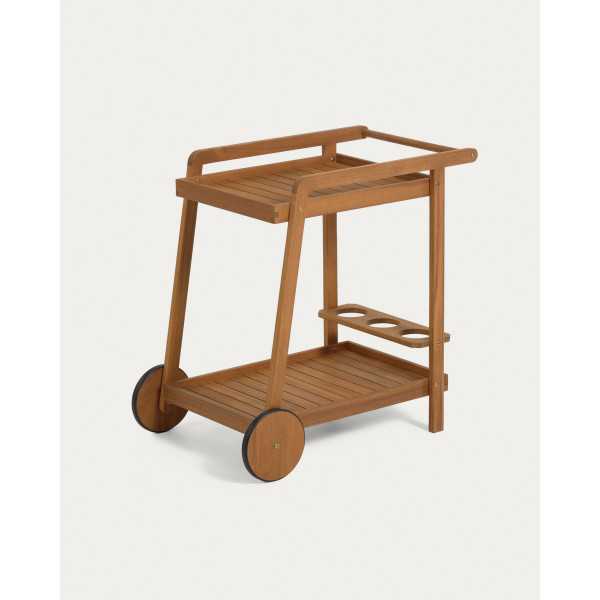 FELISA SOLID ACACIA WOOD TROLLEY