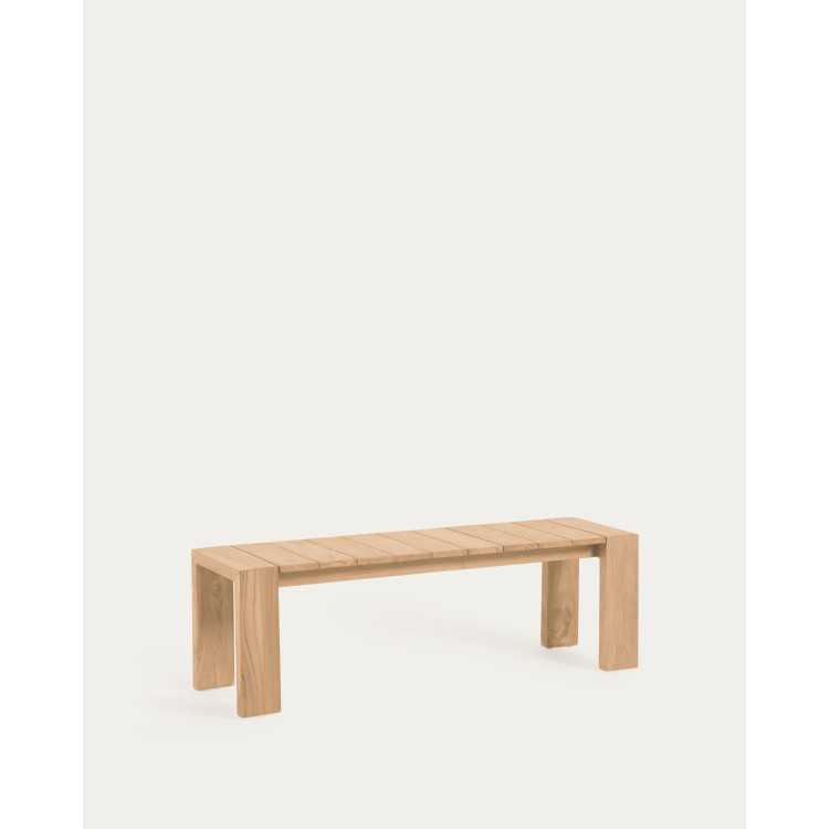 BANCO DE JARDIM VICTOIRE 175 CM DE TECA MACIÇA